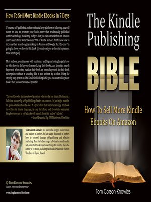 cover image of The Kindle Publishing Bible